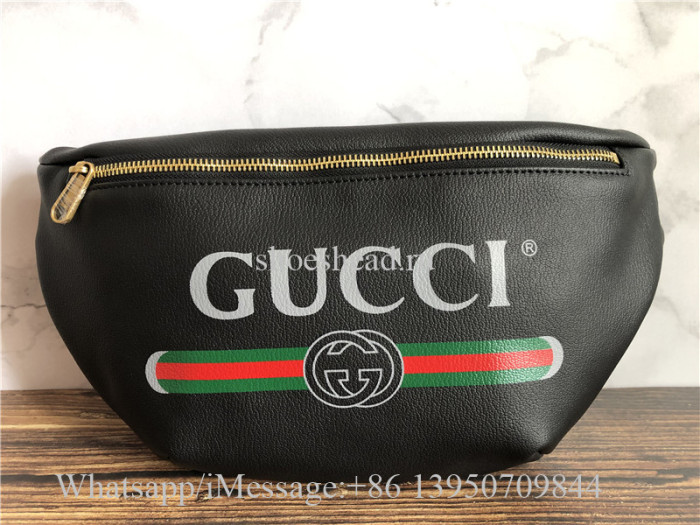 Gucci Logo Black Fannypack