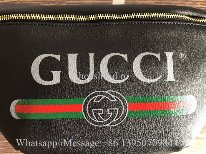 Gucci Logo Black Fannypack