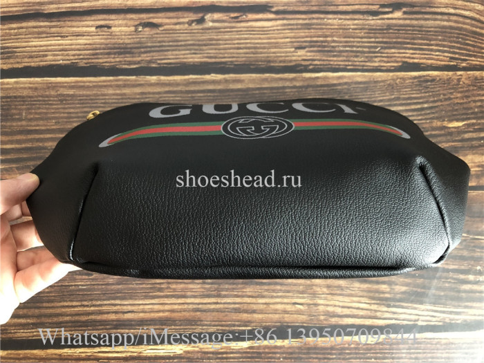 Gucci Logo Black Fannypack