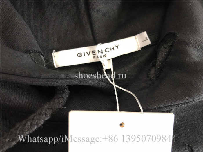 Givenchy Black Hoodie With Hole
