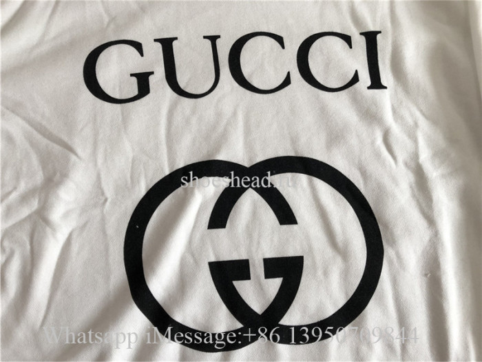 Gucci White Hoodie Sweatshirt With Interlocking G