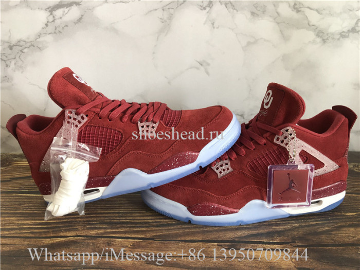 Air Jordan 4 The Oklahoma Sooners PE