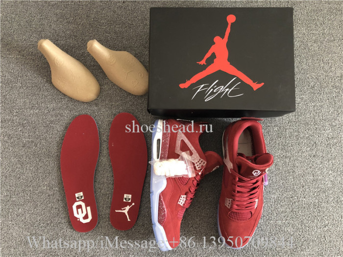 Air Jordan 4 The Oklahoma Sooners PE