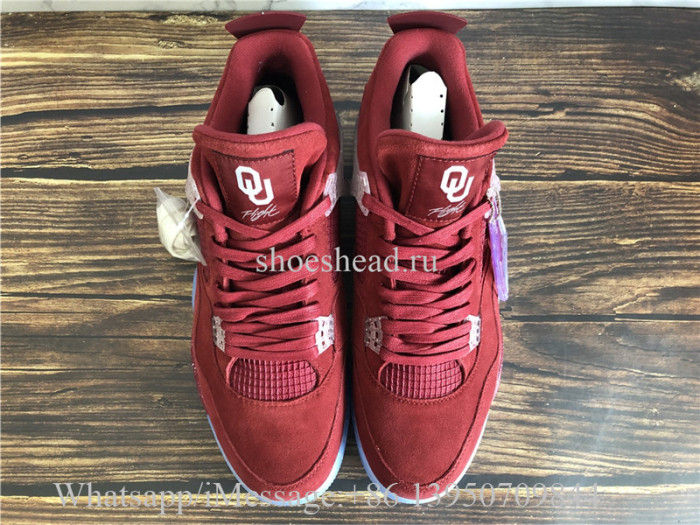 Air Jordan 4 The Oklahoma Sooners PE