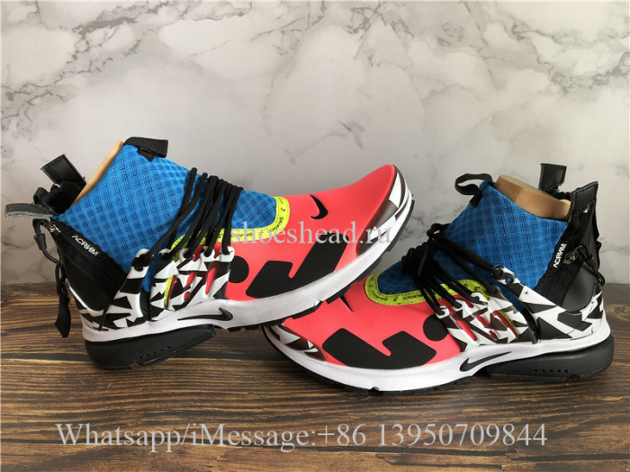 Acronym x Nike Air Presto Mid Racer Pink
