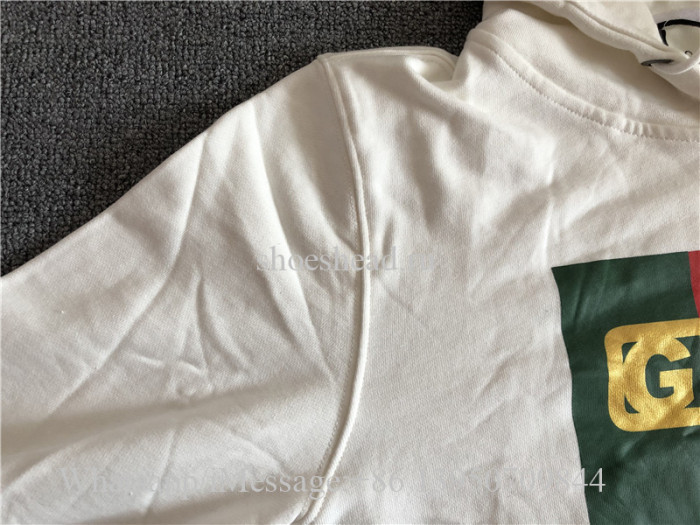 Gucci Dapper Dan White Hoodie