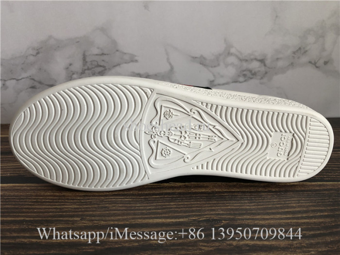 Gucci Ace Embroidered Low Top White Bee
