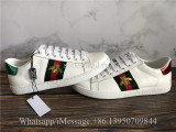 Gucci Ace Embroidered Low Top White Bee