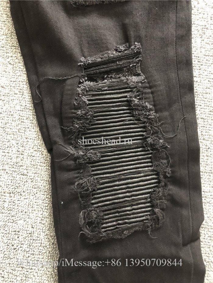 Amiri Black Denim MX1 Slim Jeans