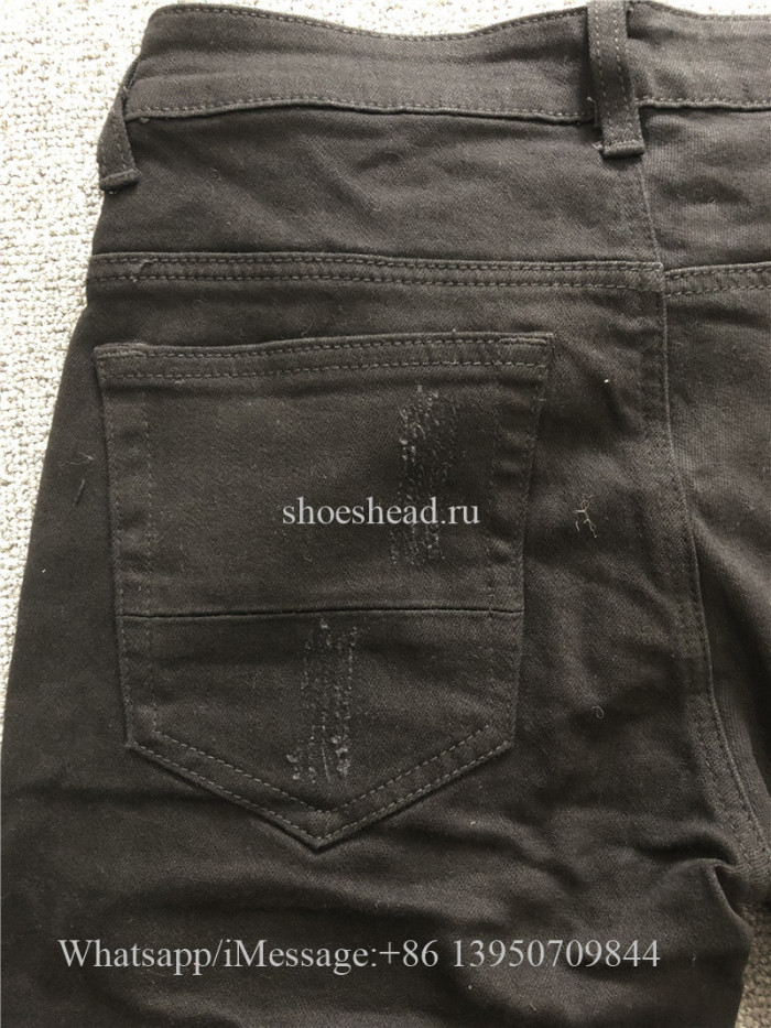 Amiri Black Denim MX1 Slim Jeans