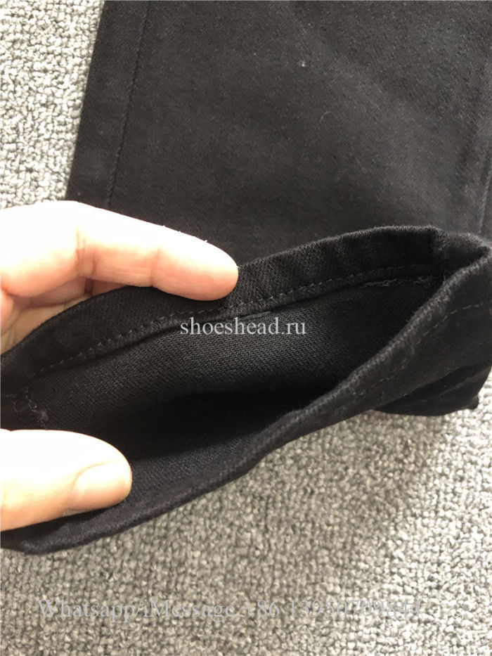 Amiri Black Denim MX1 Slim Jeans