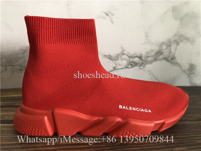 Balenciaga Speed Sock Trianer All Red