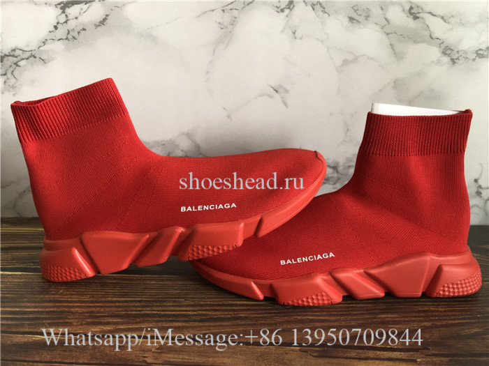 Balenciaga Speed Sock Trianer All Red