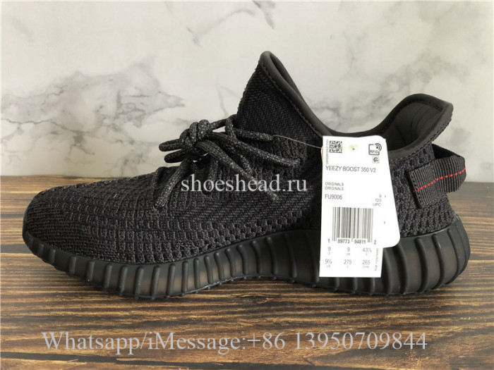 Super Quality Yeezy Boost 350 V2 Black Non-Reflective
