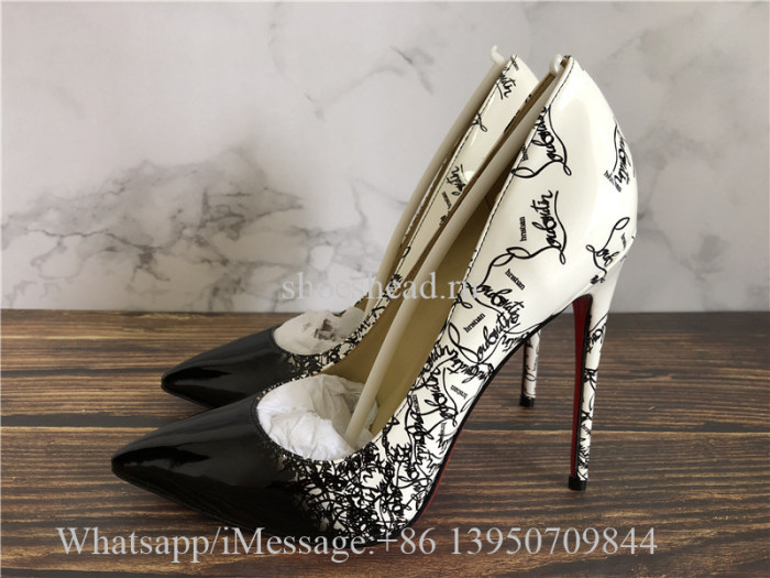 Christian Louboutin So Kate 120mm Patent Degraloubi Red Sole Pumps