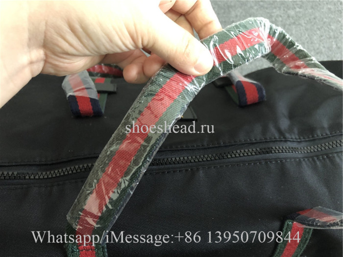 Gucci Technical Canvas Duffle Bag