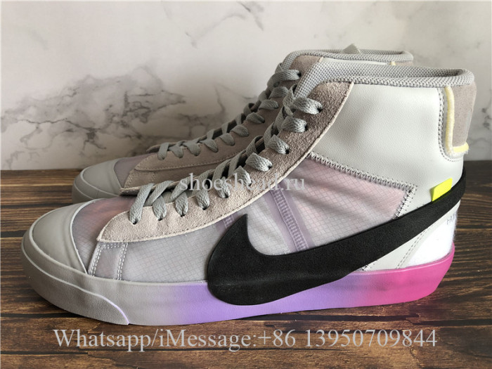Off-White Nike Blazer Serena Rainbow Soles