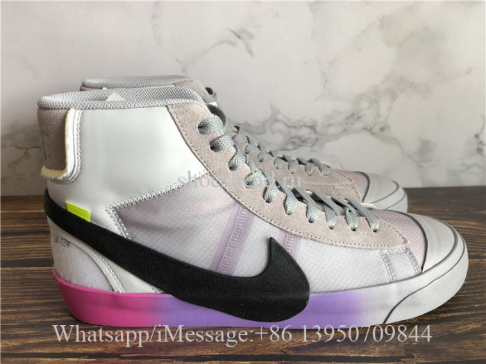 Off-White Nike Blazer Serena Rainbow Soles
