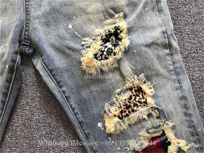 Amiri Blue Slim Jeans