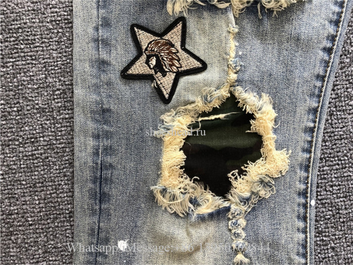 Amiri Blue Slim Jeans