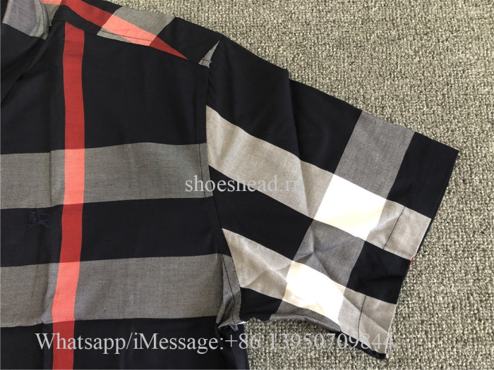 Burberry Windsor Check Short-Sleeve Shirt