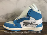 Super Quality Off White x Air Jordan 1 UNC Powder Blue