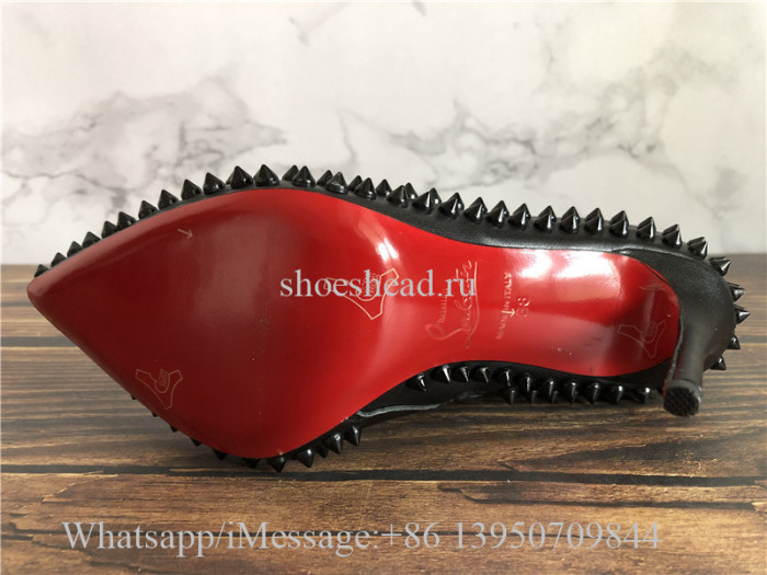 Christian Louboutin Spike Studded High Boots