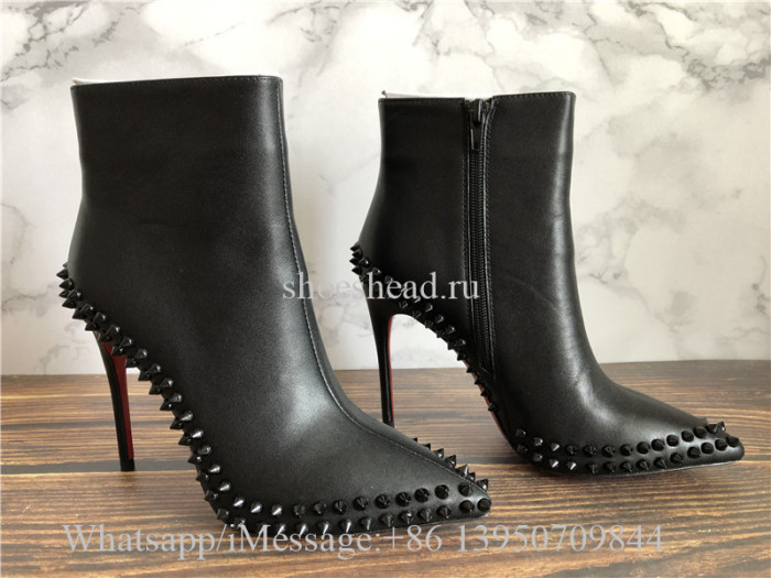 Christian Louboutin Spike Studded High Boots