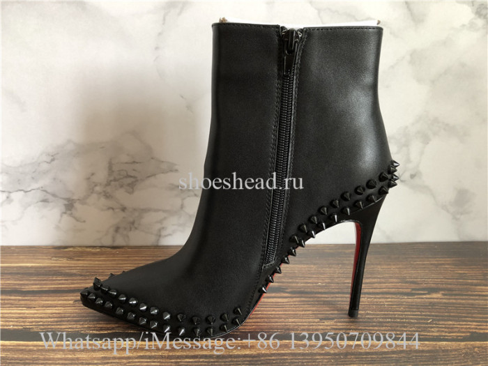 Christian Louboutin Spike Studded High Boots