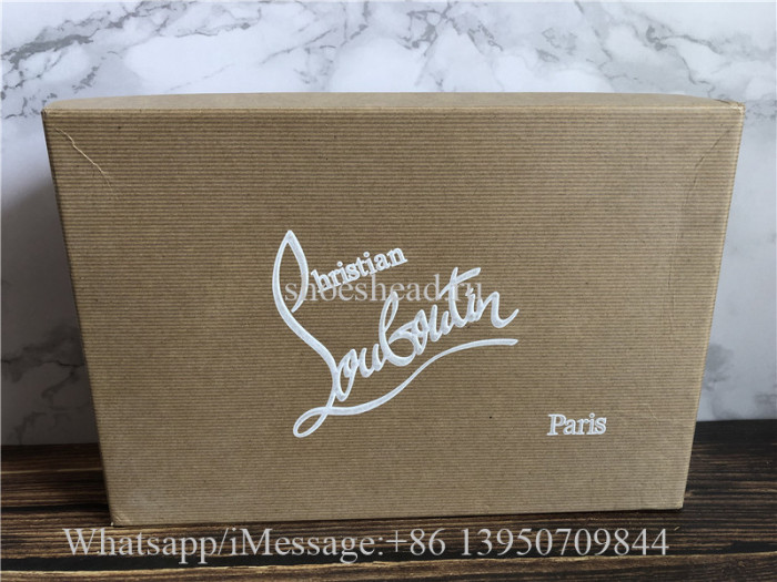 Christian Louboutin Spike Studded High Boots