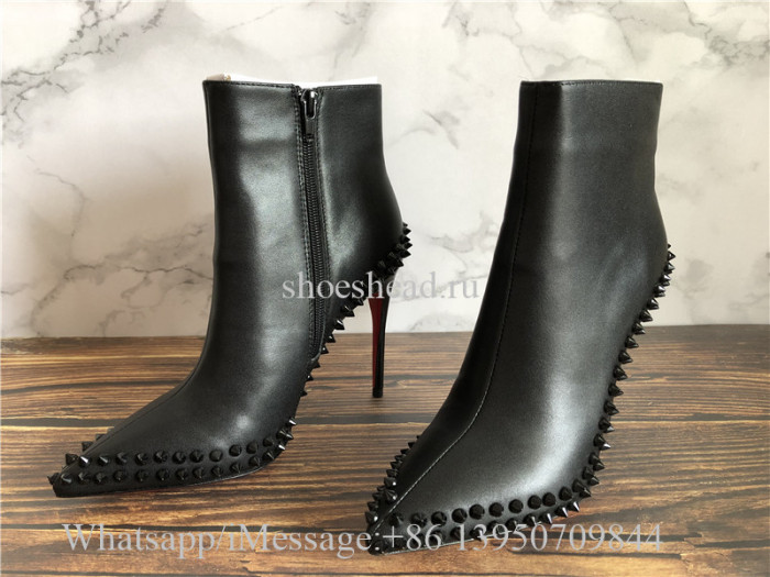 Christian Louboutin Spike Studded High Boots