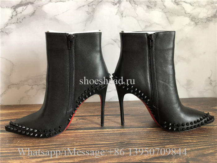 Christian Louboutin Spike Studded High Boots