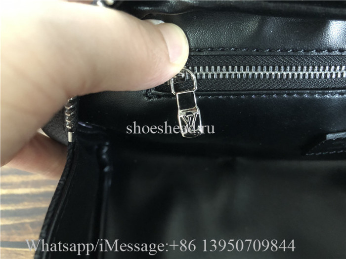 Louis Vuitton Toilet Pouch PM Damier Graphite Canvas Dopp Kit Bag