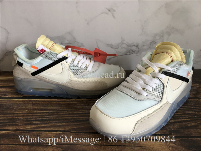 Off White x Nike Air Max 90 Lce 10X