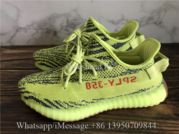 Super Quality Adidas Yeezy Boost 350 V2 Yebra Semi Frozen Yellow