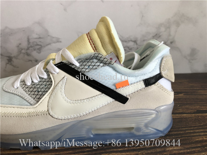 Off White x Nike Air Max 90 Lce 10X