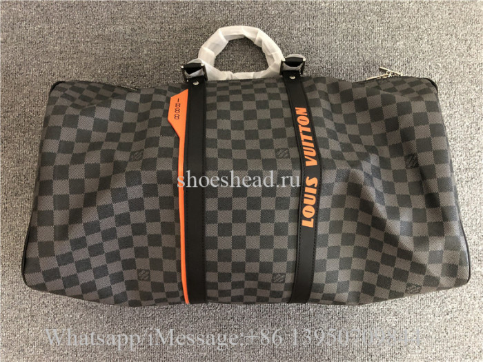 Louis Vuitton Discovery Travel Bag PM Damier Cobalt Canvas