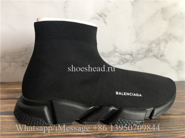 Balenciaga Speed Trainer Sock All Black
