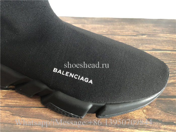 Balenciaga Speed Trainer Sock All Black