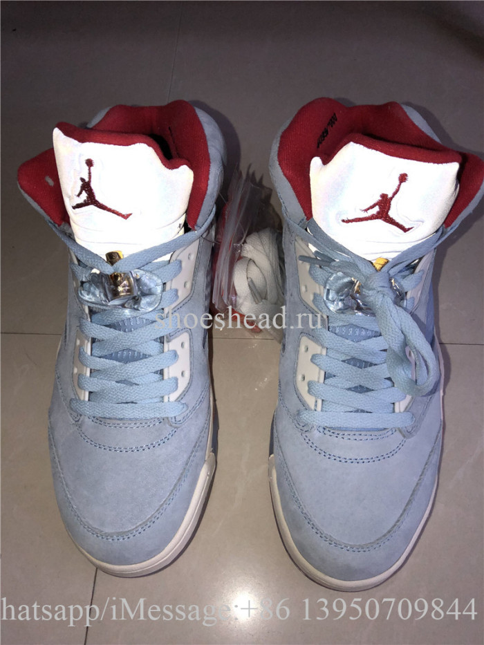 Trophy Room x Air Jordan 5 Retro Ice Blue