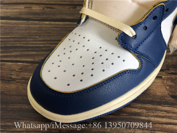 Union La x AJ1 Retro High NRG Strom Blue