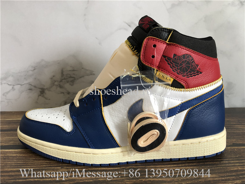 Union La x AJ1 Retro High NRG Strom Blue