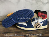 Union La x AJ1 Retro High NRG Strom Blue