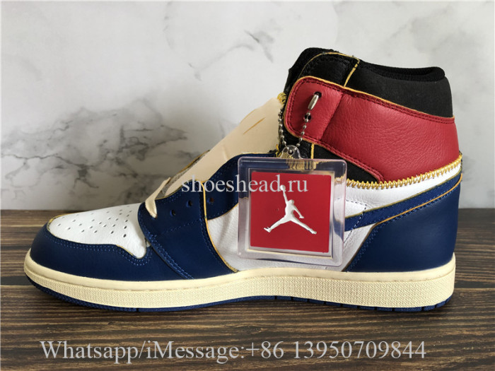 Union La x AJ1 Retro High NRG Strom Blue