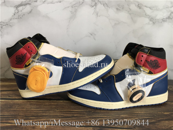 Union La x AJ1 Retro High NRG Strom Blue