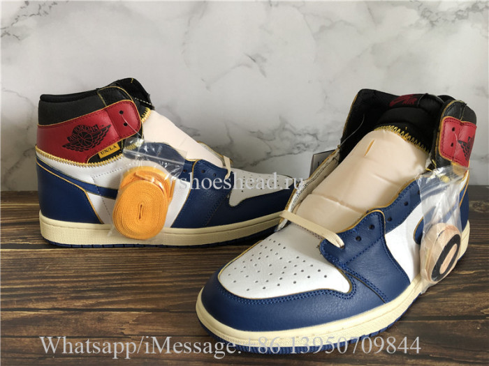 Union La x AJ1 Retro High NRG Strom Blue