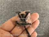 Louis Vuitton black LV Logo Necklace