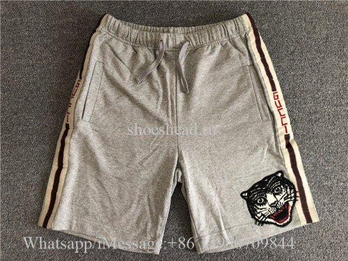Gucci Stripe Cotton Cat Shorts