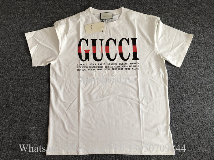 Gucci Printed Cotton Jersey T-Shirt