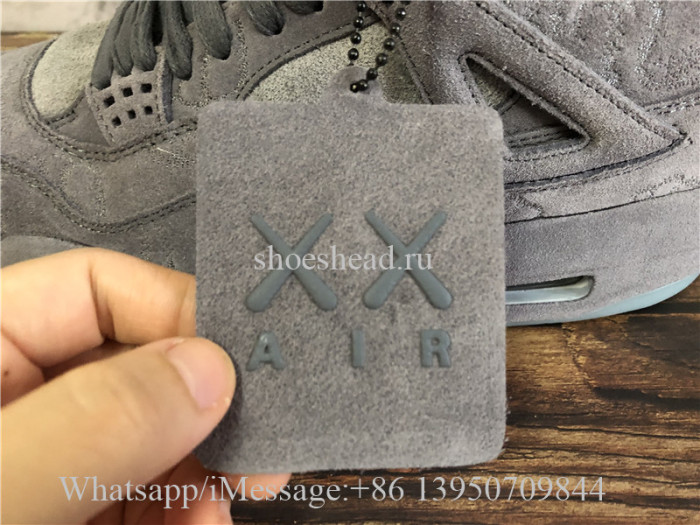 Kaws x Air Jordan 4 Retro Cool Grey